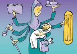 زنان شاغل - دکتر طباطبایی